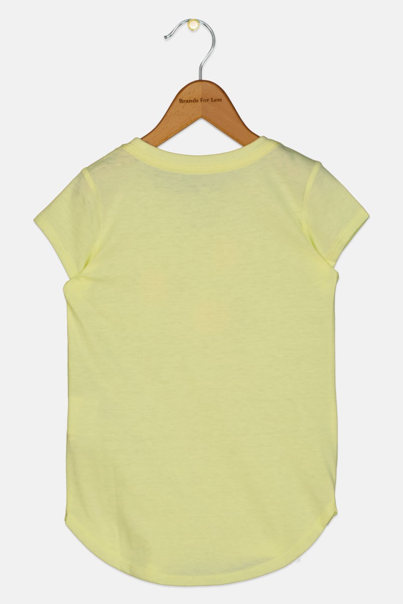 Nike Toddlers Boy Crew Neck Short Sleeve Graphic Print T-shirt, Lime Green - Image 2